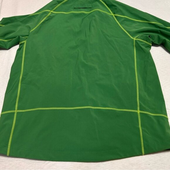 Duluth Trading Softshell Jacket‎ Hooded Mens Extra Large Tall Full Zip Green - Picture 7 of 10